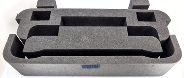 Jeti Case insert for DCII tray (red/silver) - 2