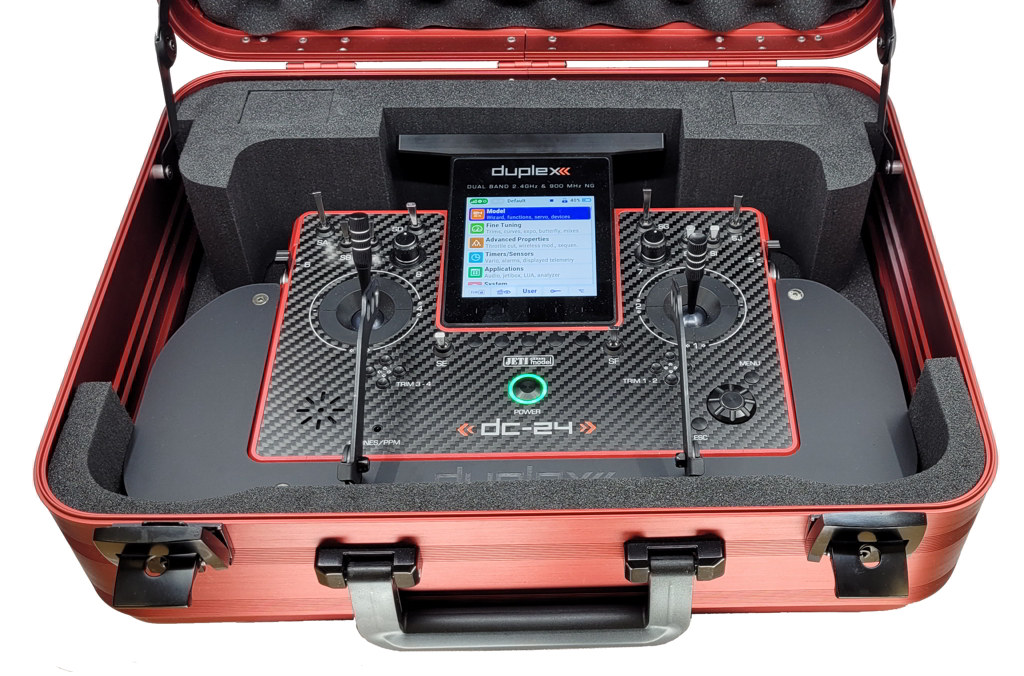 Jeti Case insert for DCII tray (red/silver) - 3