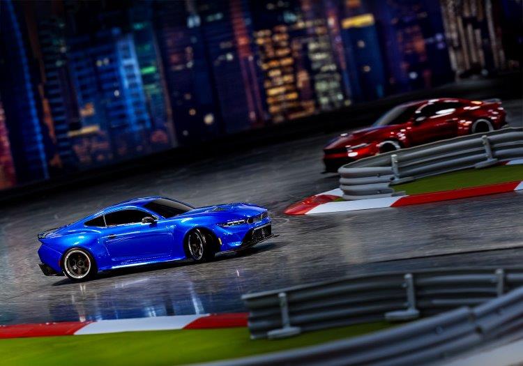 Traxxas 4-TEC Drift 2WD Mustang XL-5 TQi Blå - 13