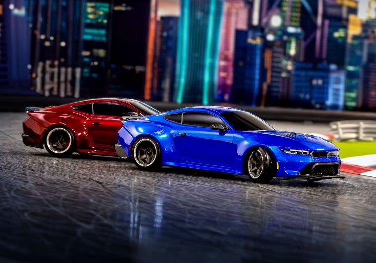 Traxxas 4-TEC Drift 2WD Mustang XL-5 TQi Blå - 12