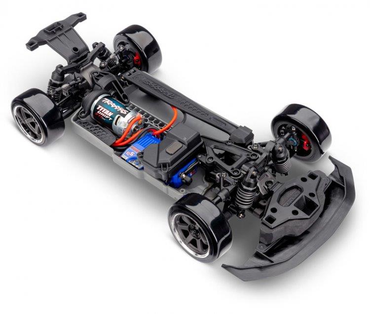 Traxxas 4-TEC Drift 2WD Mustang XL-5 TQi Grön - 5