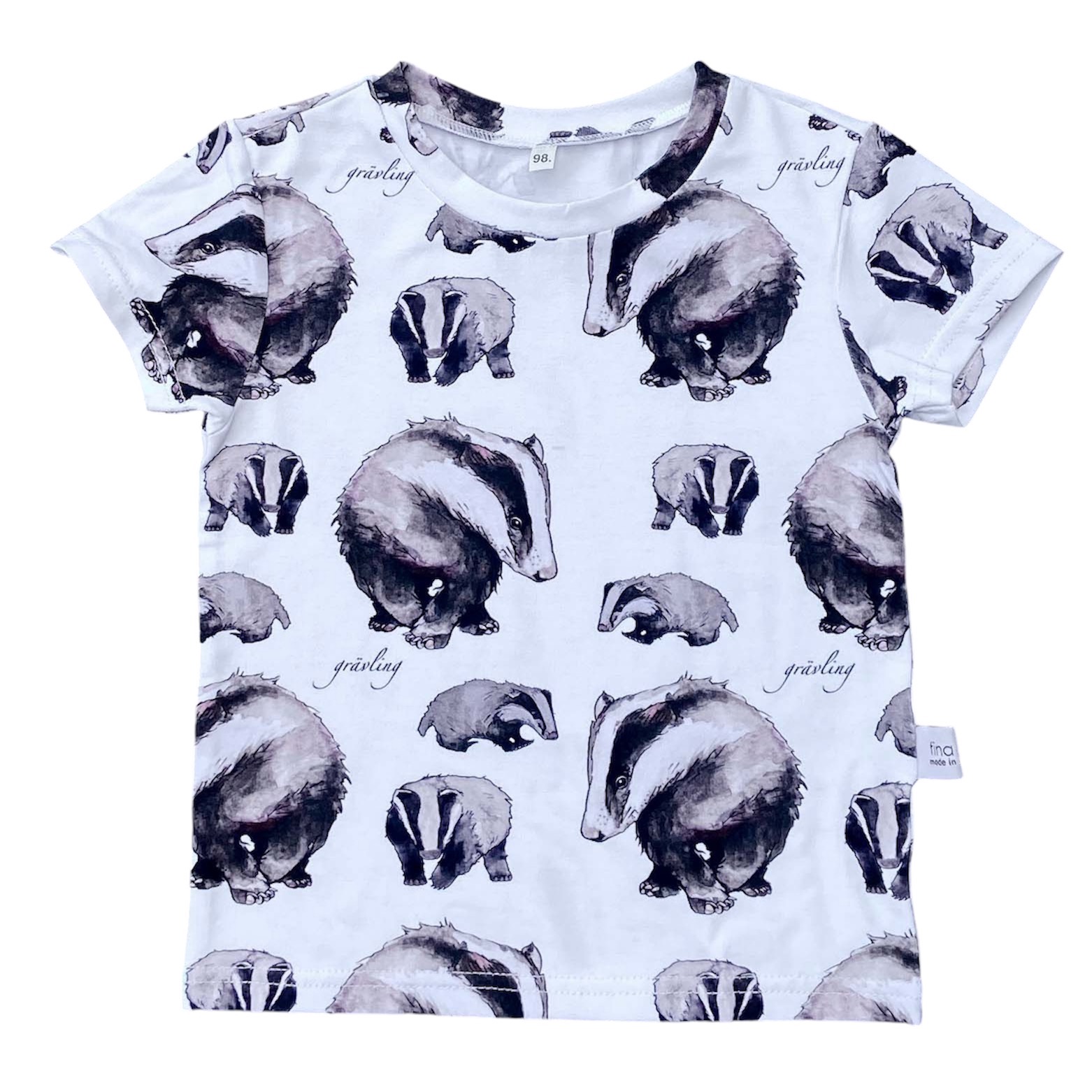 T-shirt grävling