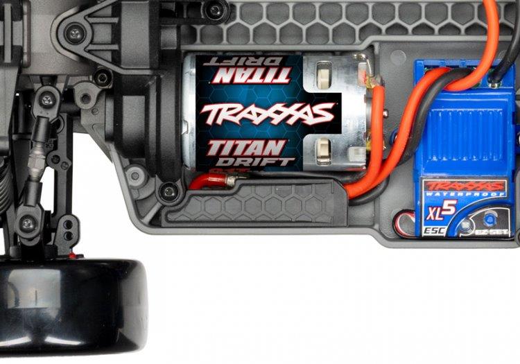 Traxxas 4-TEC Drift 2WD Mustang XL-5 TQi Vit - 12