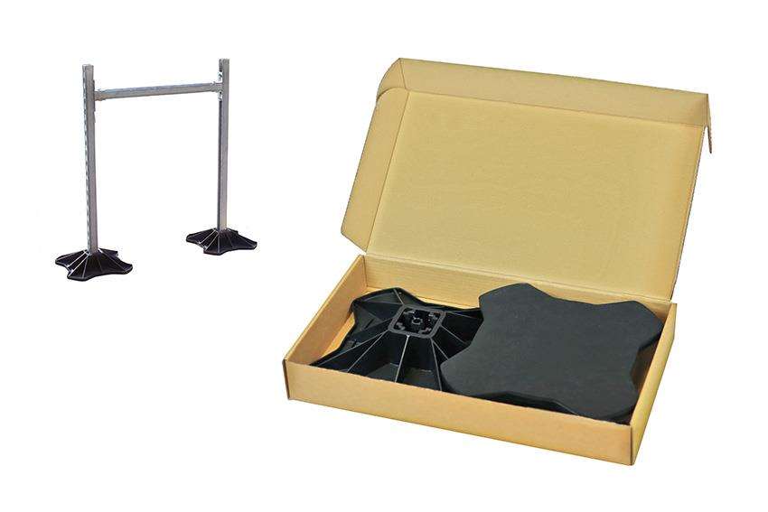 H Frame support set (feet and mounting kit) - 3