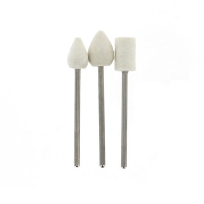 3 ASSTD MOUNTED FELT BUFFS-small