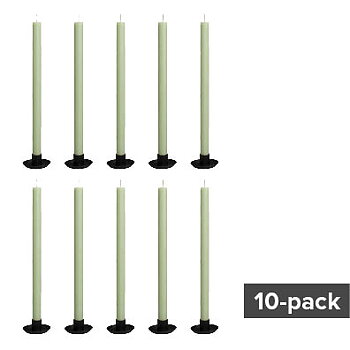 Victorialjus 30 cm – Lindgrön 10-pack