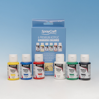 6 x 32ml Acrylic Paint set