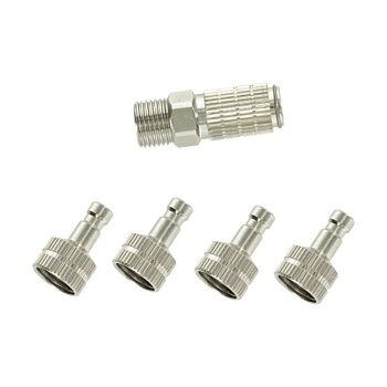 4 x 1/8" Female-Coupler & Coupler 1/8" - 1/8"