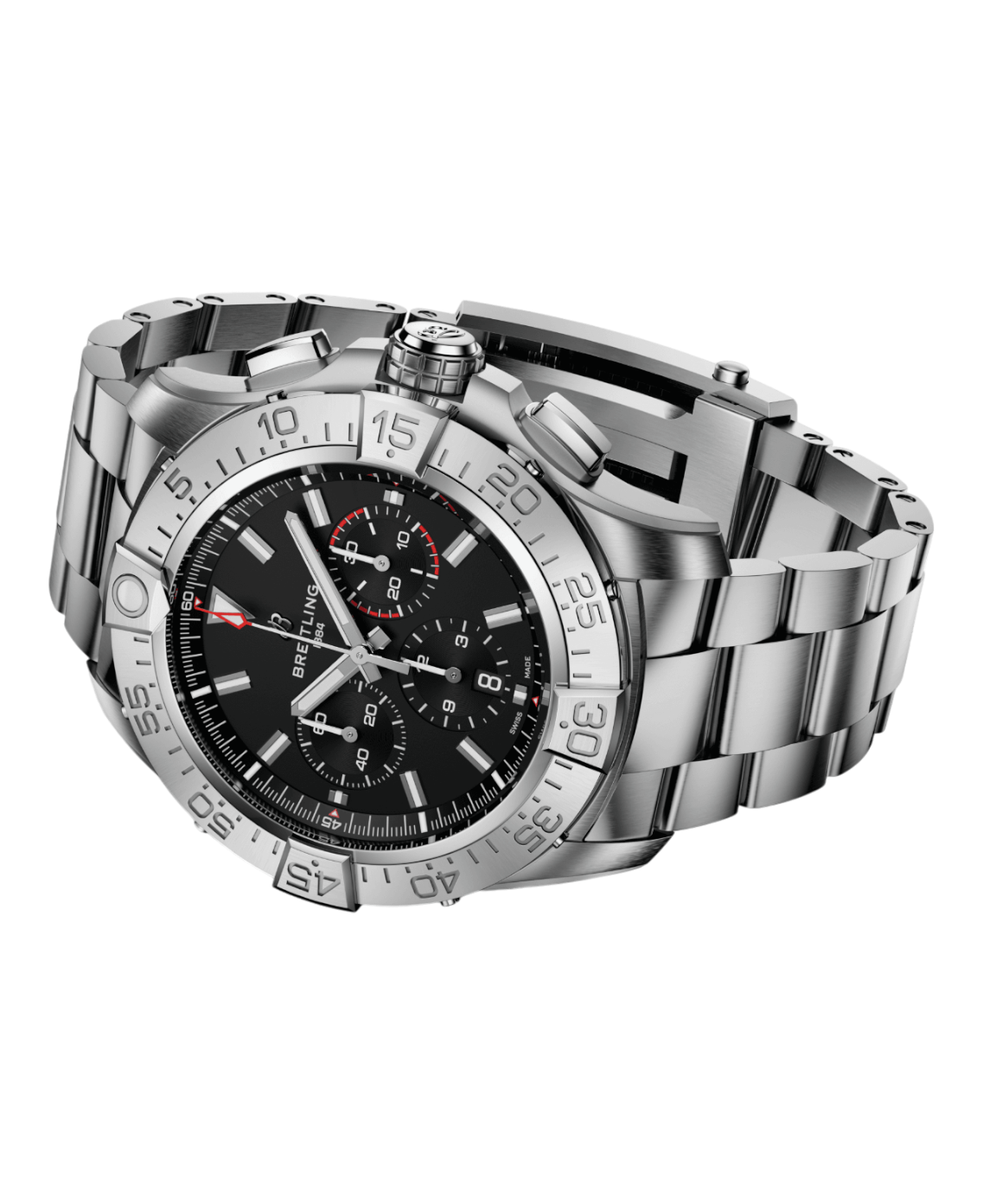 Breitling EB0148101B1E1 Avenger B01 Chronograph svart 46 sida