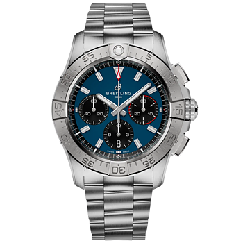 Breitling AB0146101C1A1 Avenger B01 Chronograph blå 42