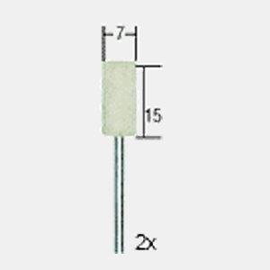 Proxxon POLERSTIFT AV FILT. CYLINDRISK 7X15 MM 2 ST