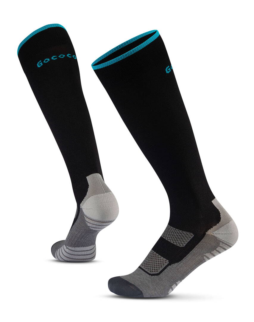 Gococo Compression  Superior sock Black/Turquoise