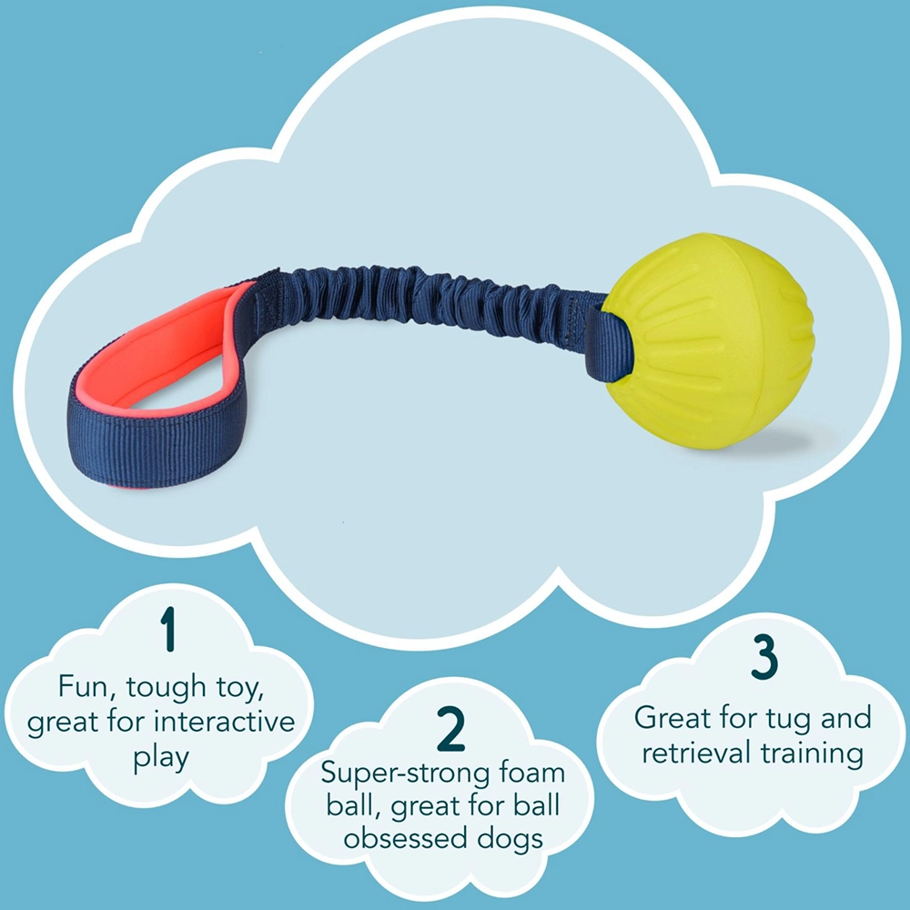Coachi tuggi ball Fly ball tug toy