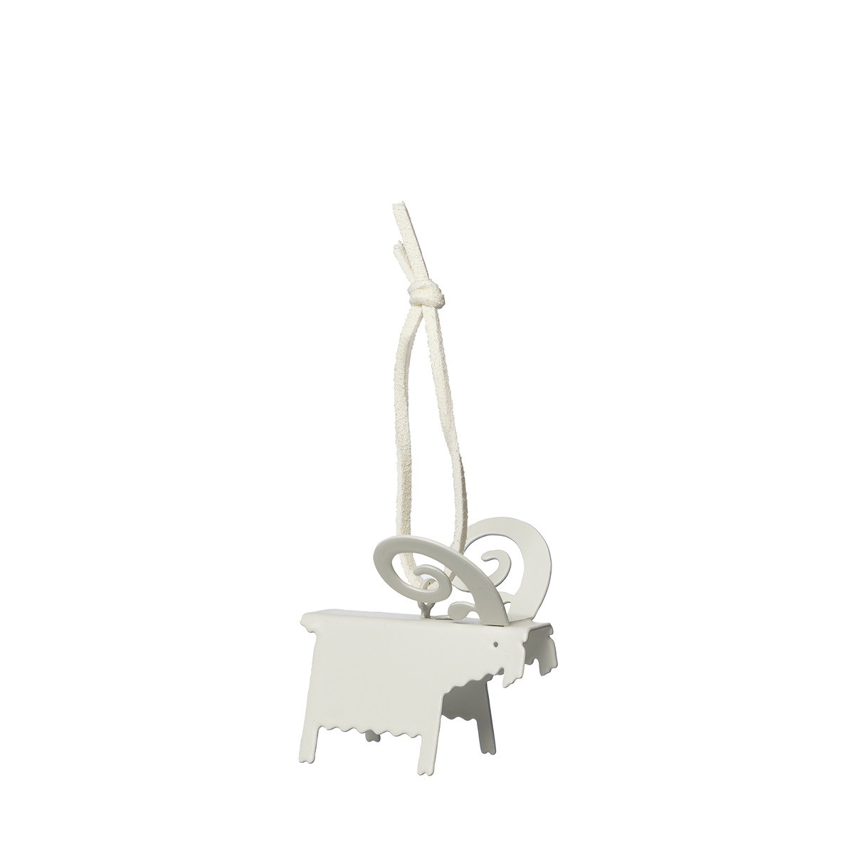 Julhänge Bock 2-Pack ERNST - Vit - 2