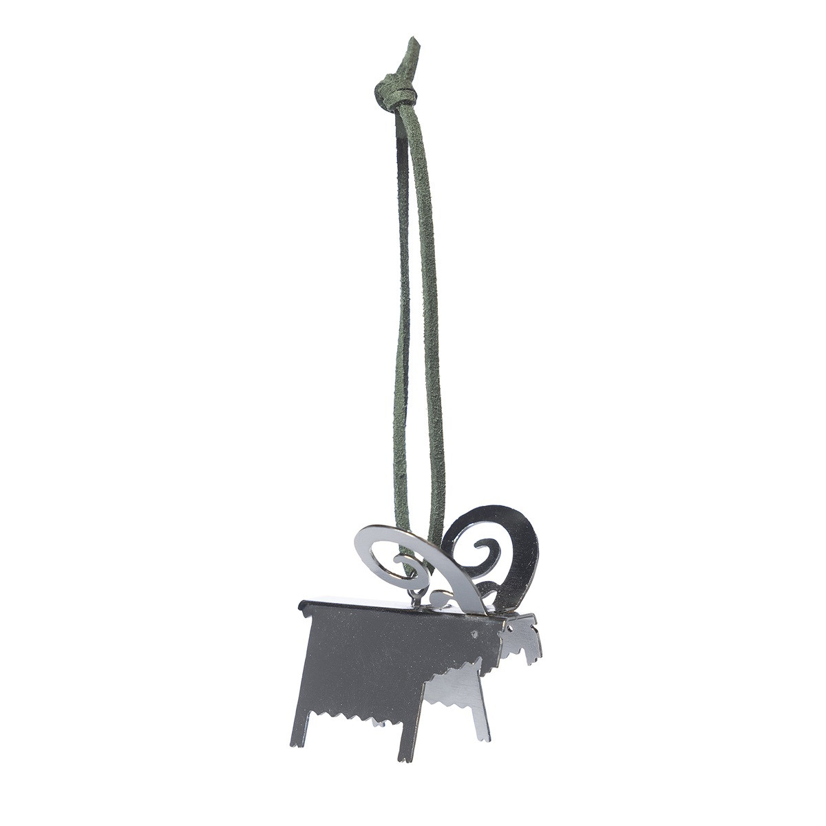 Julhänge Bock 2-Pack ERNST - Silver