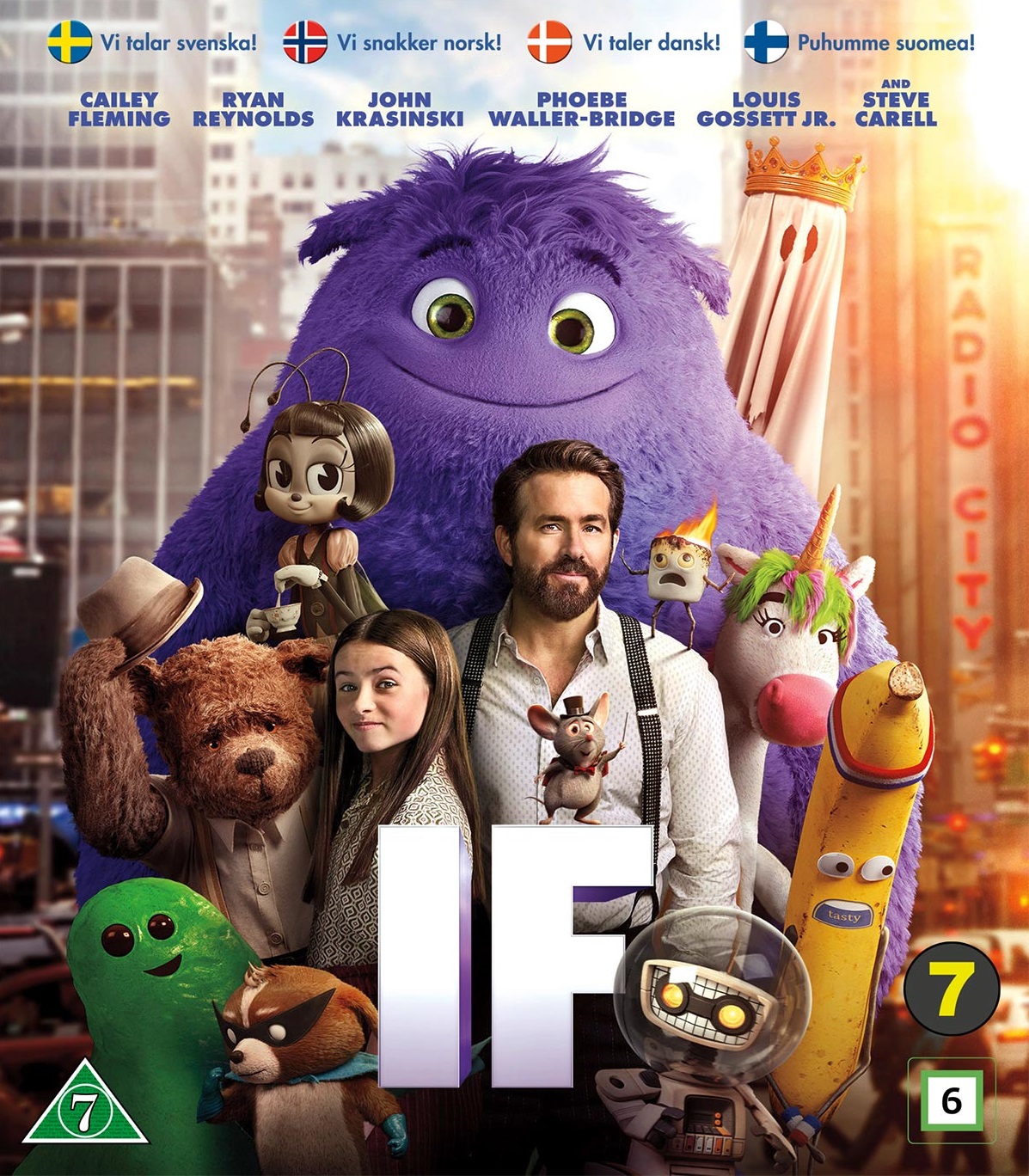 IF: Låtsaskompisar (Blu-ray)