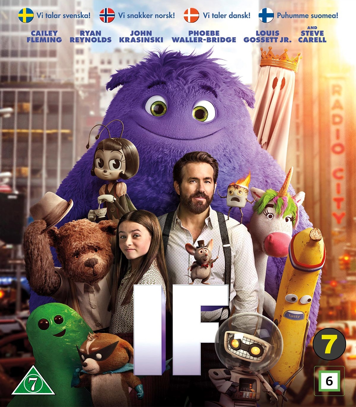 IF: Låtsaskompisar (4K Ultra HD)