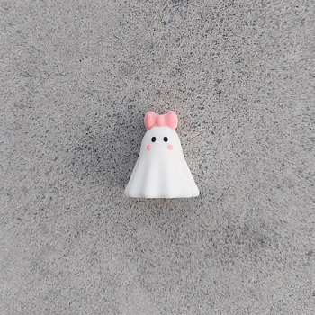 Silikonfigur - Spöke med rosett