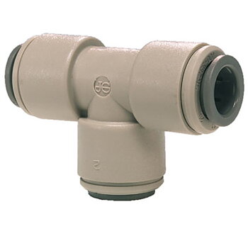 John Guest T-koppling 1/4"