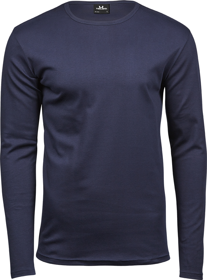 Långärmad Interlock Tee - 3