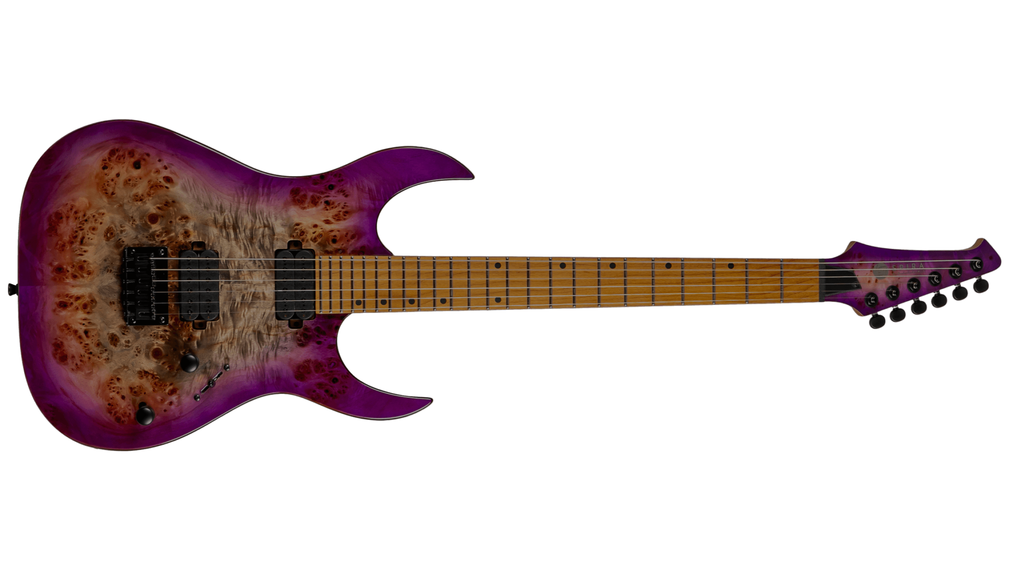Spira Guitars S-450 Transparent purple