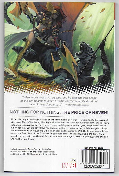 Angela: Asgard's Assassin: Volume 1 - Priceless TP VF