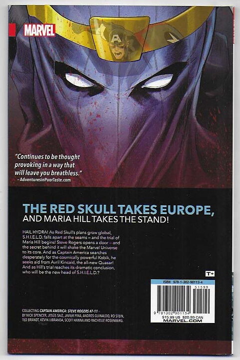 Captain America: Steve Rogers: Volume 2 - The Trial of Maria Hill TP NM