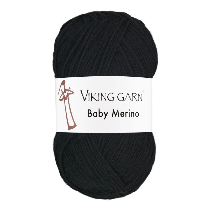 Baby Merino Svart