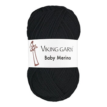 Baby Merino Svart