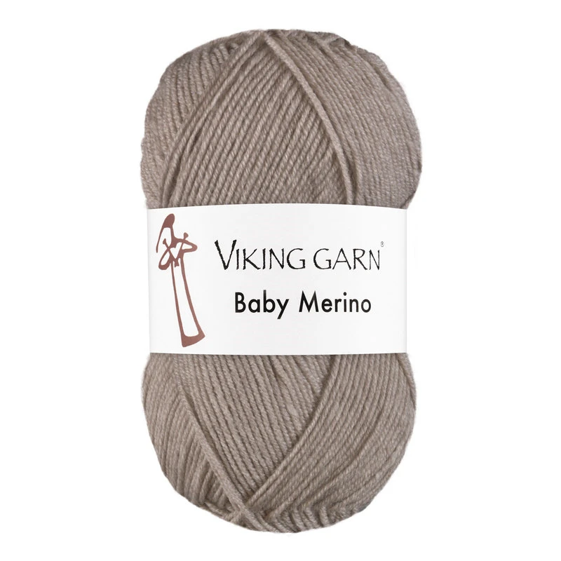 Baby Merino Beige melerad