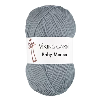 Baby Merino Gråblå