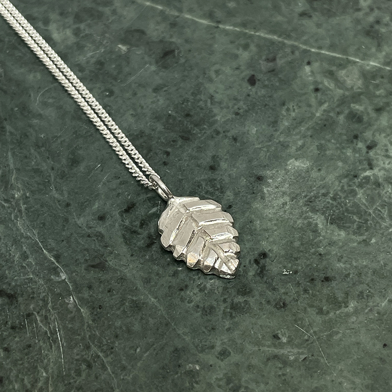 Necklace BJÖRK recycled silver 