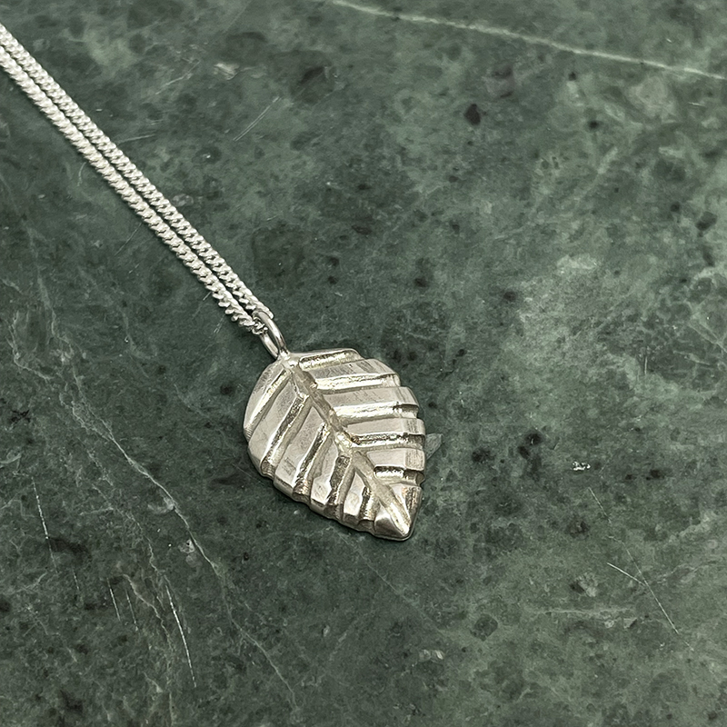 Necklace BJÖRK recycled silver 
