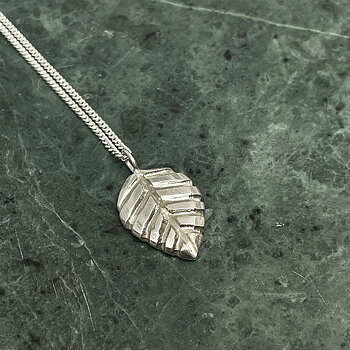 Necklace BJÖRK recycled silver 