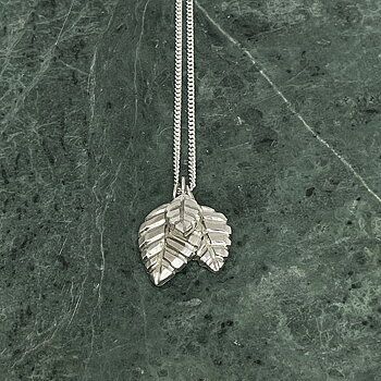 Necklace BJÖRK recycled silver SET