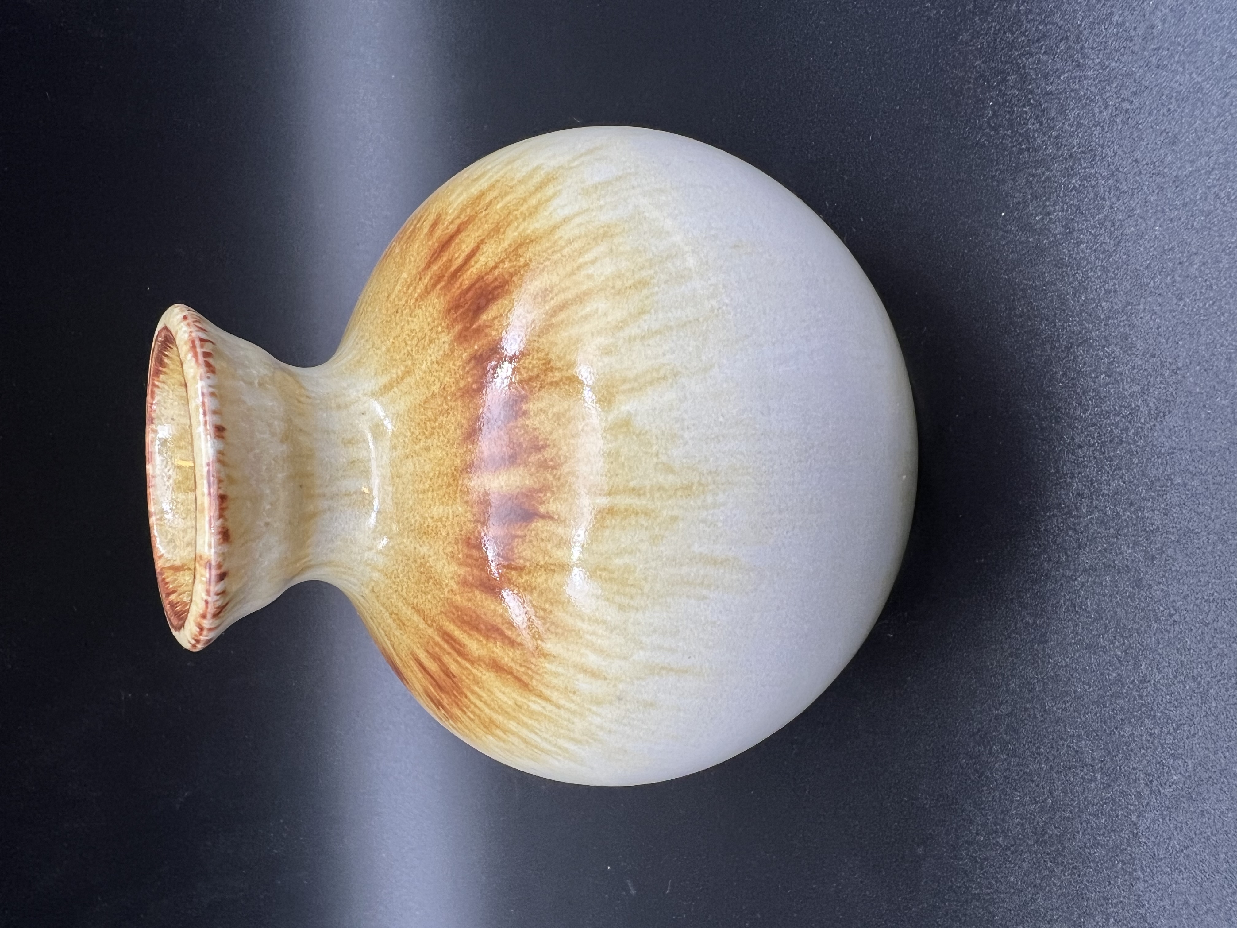 Höganäs, Kjell Bolinder, vase, super glaze