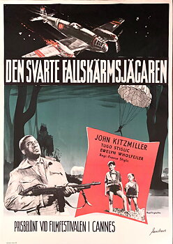 DEN SVARTE FALLSKÄRMSJÄGAREN (1956)