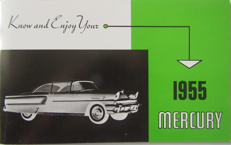 1955 Mercury Owners Manual andra utgåvan