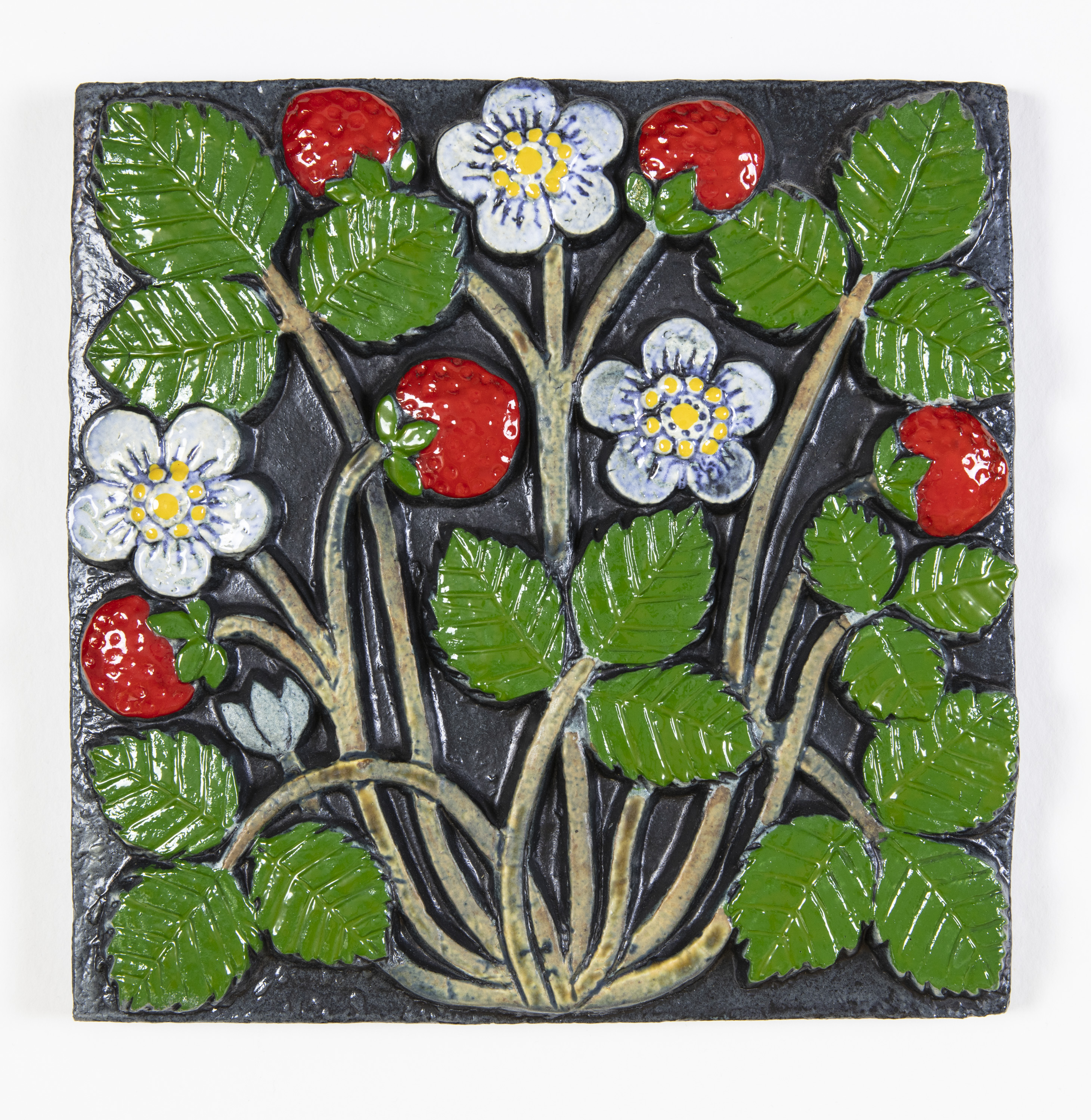 Strawberries - Pomona - Wall Plate