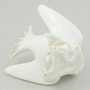 Gunnar Nylund (1940s) White Bird with Golden Decor 14/12 cm  [Sample Images]