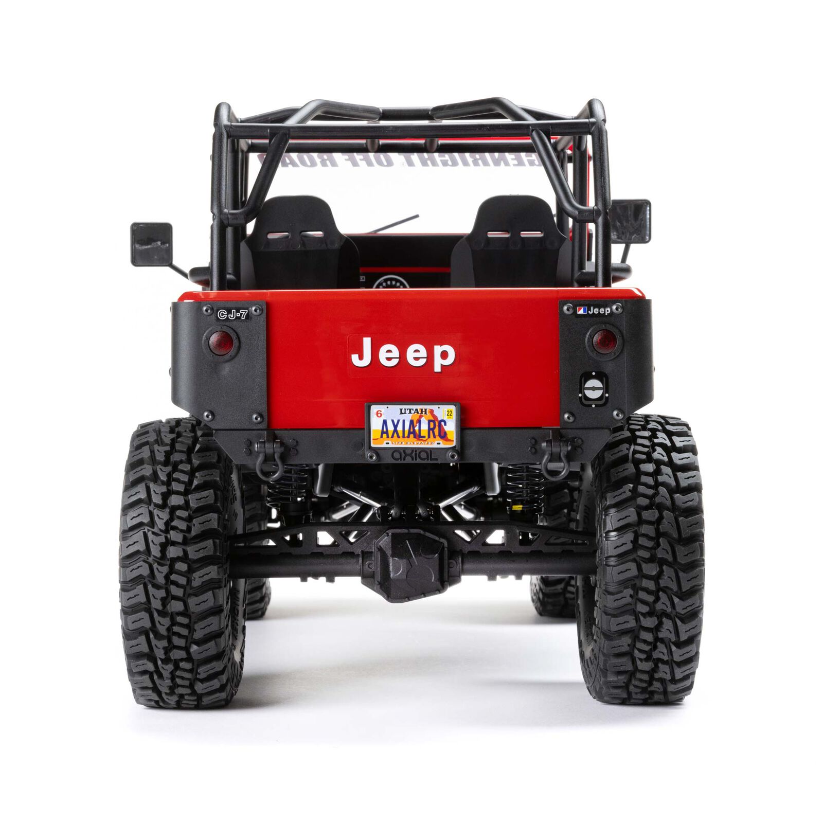 Autopartner RC - Axial 1/10 SCX10 III Jeep CJ-7 4WD Brushed RTR, Röd