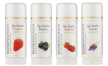 Rosenserien Lip Balm Strawberry 7,5ml