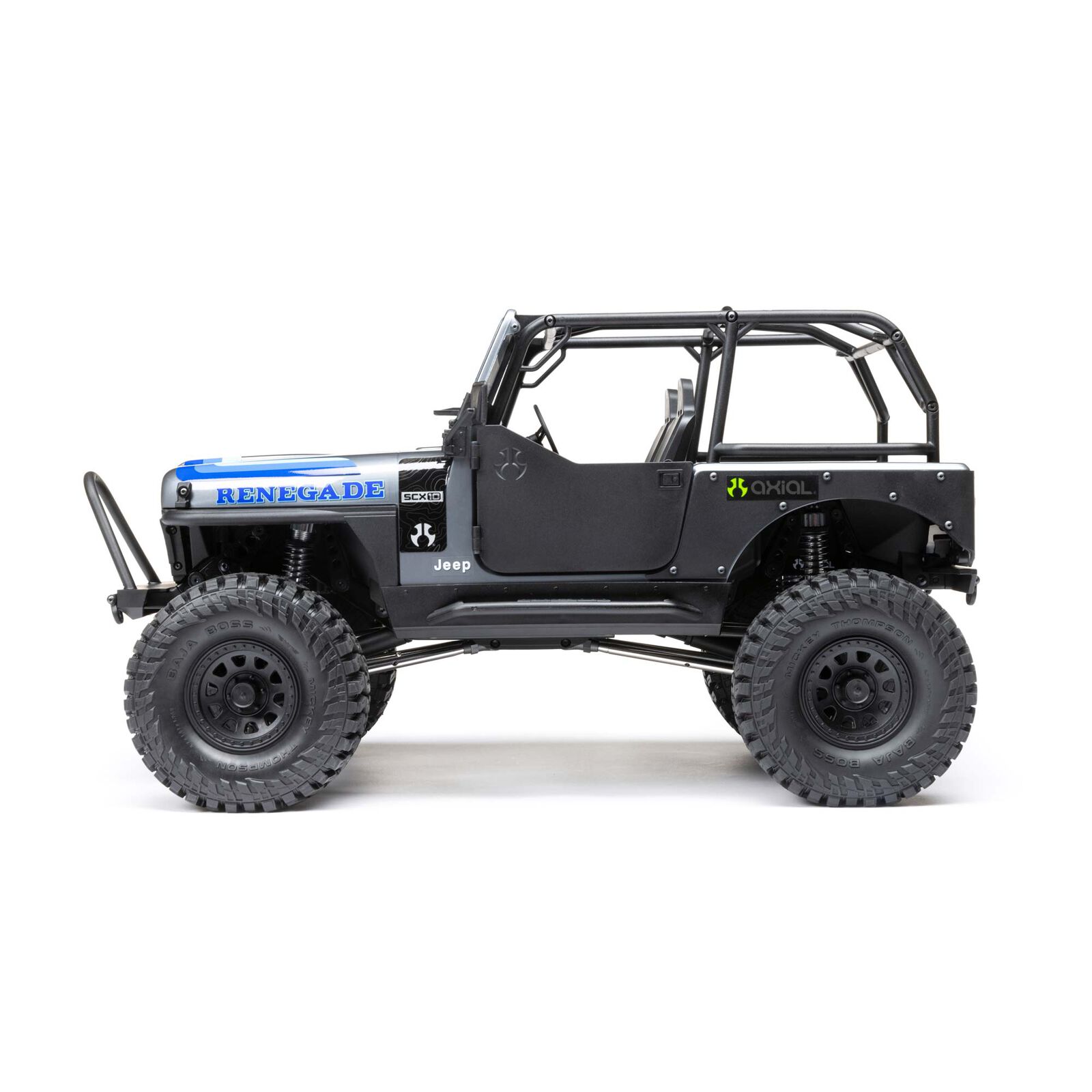 Axial 1/10 SCX10 III Jeep CJ-7 4WD Brushed RTR, Grå - 11