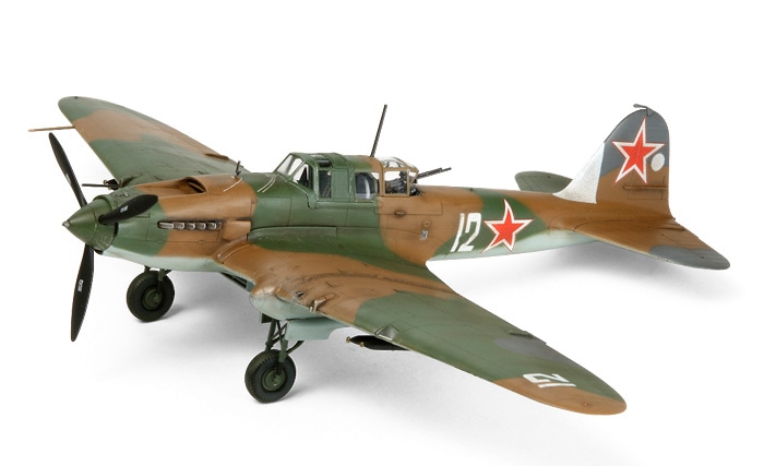 Tamiya Modellbygge Ilyshin IL-2 Shturmovik, Skala 1:72