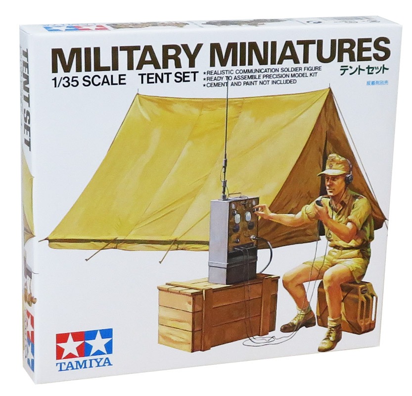 Tamiya Modellbygge Tält Skala 1:35