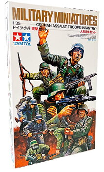 Tamiya Modellbygge German Assault Troops Skala 1:35