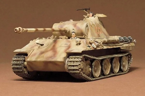 Tamiya Modellbygge Panther Medium Tank Skala 1:35 - 2