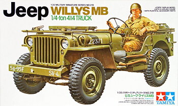 Tamiya Modellbygge Willys Jeep MB ¼ TON Truck  Skala 1:35