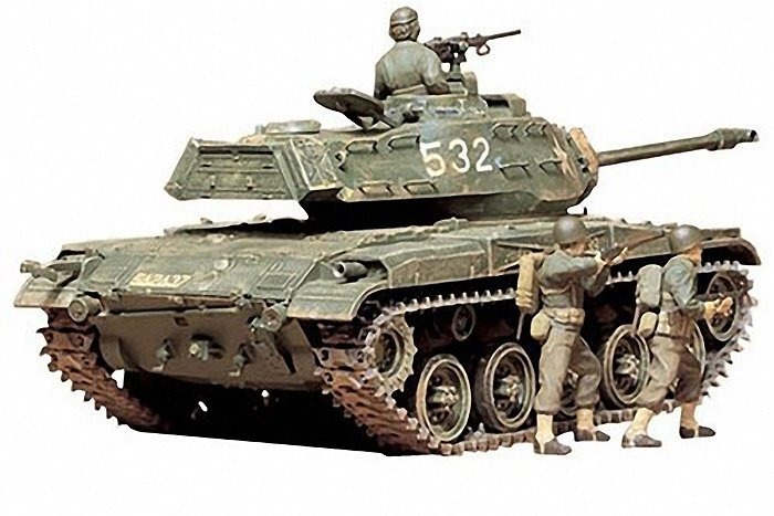 Tamiya Modellbygge Walker Bulldog M41, Skala 1:35