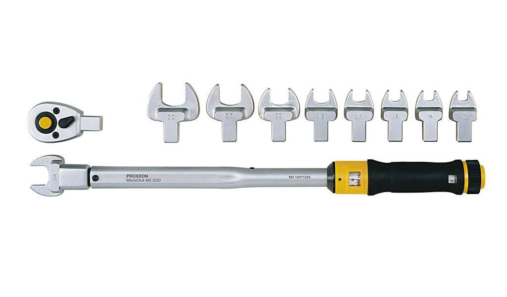 Proxxon MicroClick torque wrench MC 200-Multi For 40 to 200